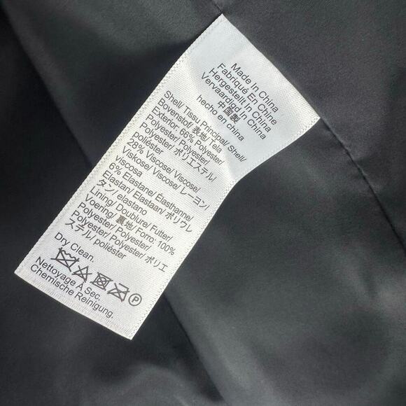 J. Crew Regent Blazer In Four-Season Stretch Black Size 20 NWT - Picture 8 of 15